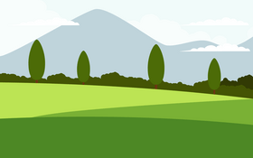Green field vector