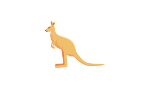 Kangaroo clipart