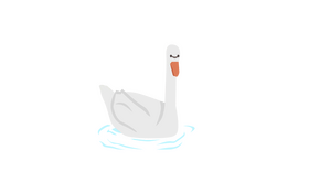 Swan clipart