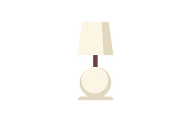 Table lamp clipart