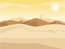 Desert vector