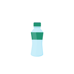 Water bottle clipart