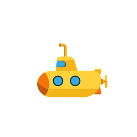 Submarine clipart
