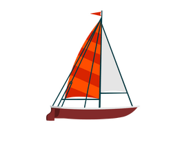 Sailboat clipart