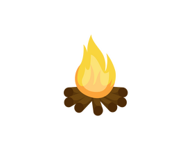 Bon fire clipart