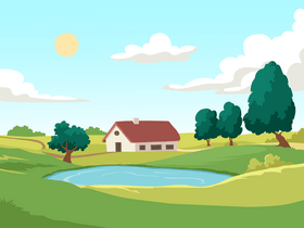 Small village vector