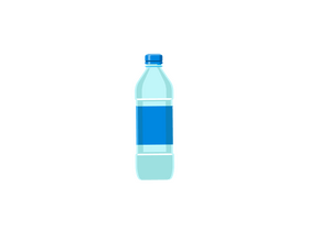 Mineral bottle clipart