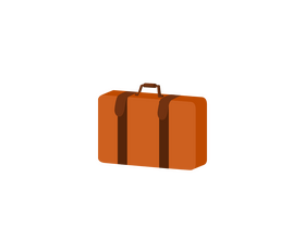 Travel suitcase clipart