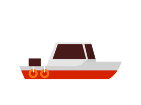 Sailing boat clipart