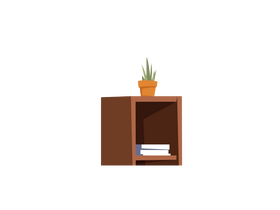 Side desk clipart