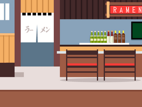 Japanese restaurant vector