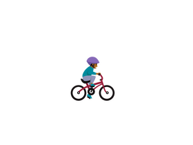 Boy cycle clipart