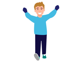 Happy boy clipart