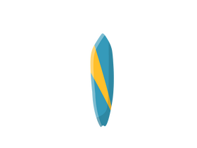 Surf board clipart