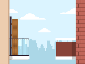 Balcony neighborhood vector