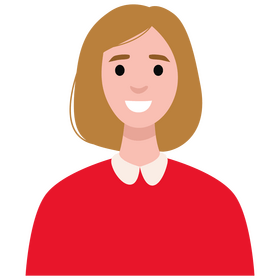 Cute woman clipart