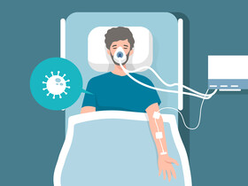 Coronavirus patient vector