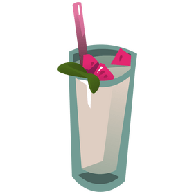 Dragon fruit drink clipart