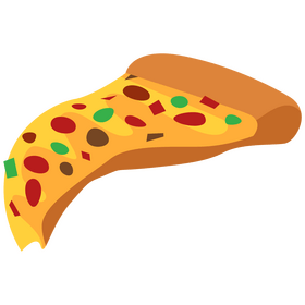 Pizza slide clipart