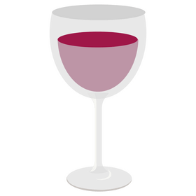 Wine glass clipart