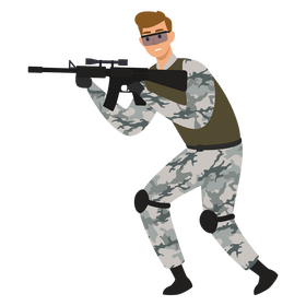Soldier clipart