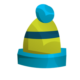 Winter hat illustration clipart