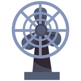 Electric fan free clipart