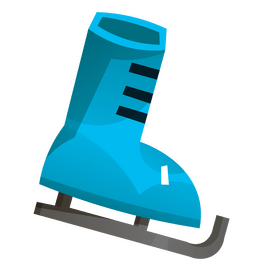Free ice skates clipart