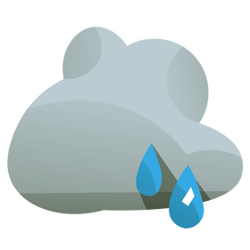 Rain cloud free clipart
