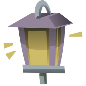 Street light cartoon clipart