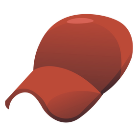 Red cap illustration clipart
