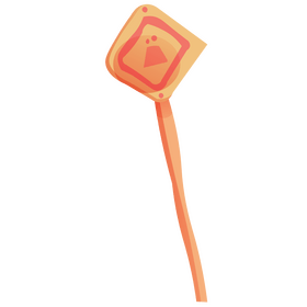 Volcano warning sign illustration clipart