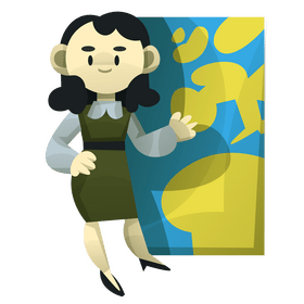 Weather forecast reporter clipart