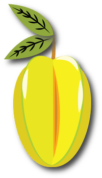 Starfruit clipart