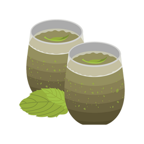 Aam panna Indian drink clipart
