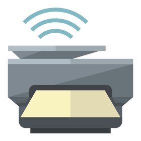 Wireless Printer clipart