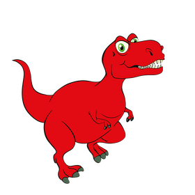Cartoon dinosaur clipart