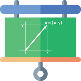 Classroom chalkboard clipart