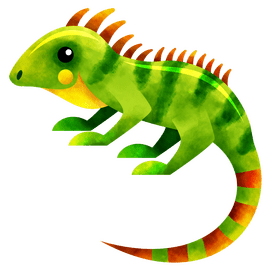 Iguana clipart