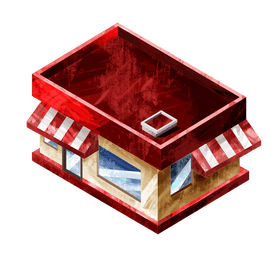 Shophouse clipart
