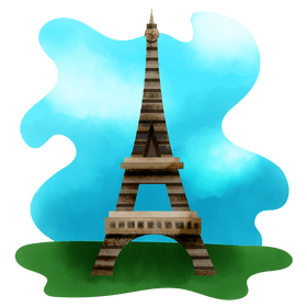 Eiffel tower vector