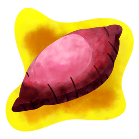 Sweet potato vector