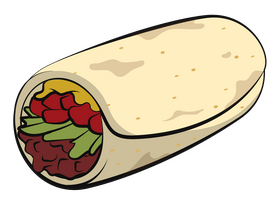 Burrito clipart