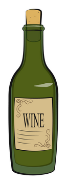 Cartoon Wine Bottle Clipart Free Download