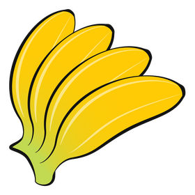 Banana fruit clipart