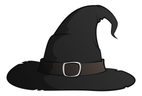 Witch hat clipart