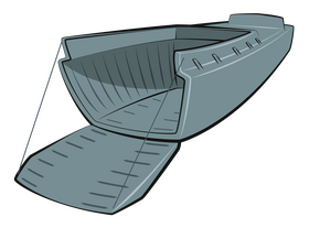 Higgins boat clipart