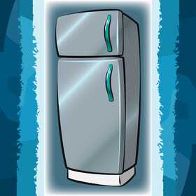Refrigerator vector