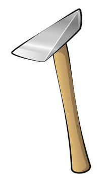 Chipping hammer clipart