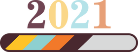 2021 year loading clipart